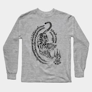 MMA Tattoo Tiger Long Sleeve T-Shirt